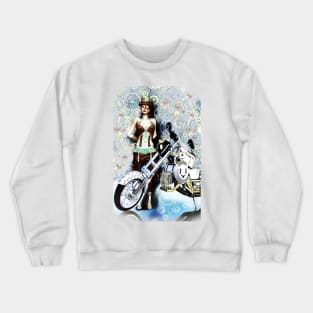 Steampunk Girl Crewneck Sweatshirt